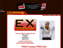 Tablet Screenshot of exwarnings.com